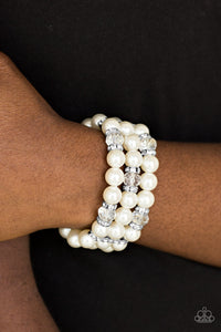 Paparazzi Accessories-Undeniably Dapper - White
