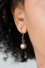 Load image into Gallery viewer, Paparazzi Accessories - Party Pearls- Brass
