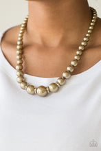 Load image into Gallery viewer, Paparazzi Accessories - Party Pearls- Brass
