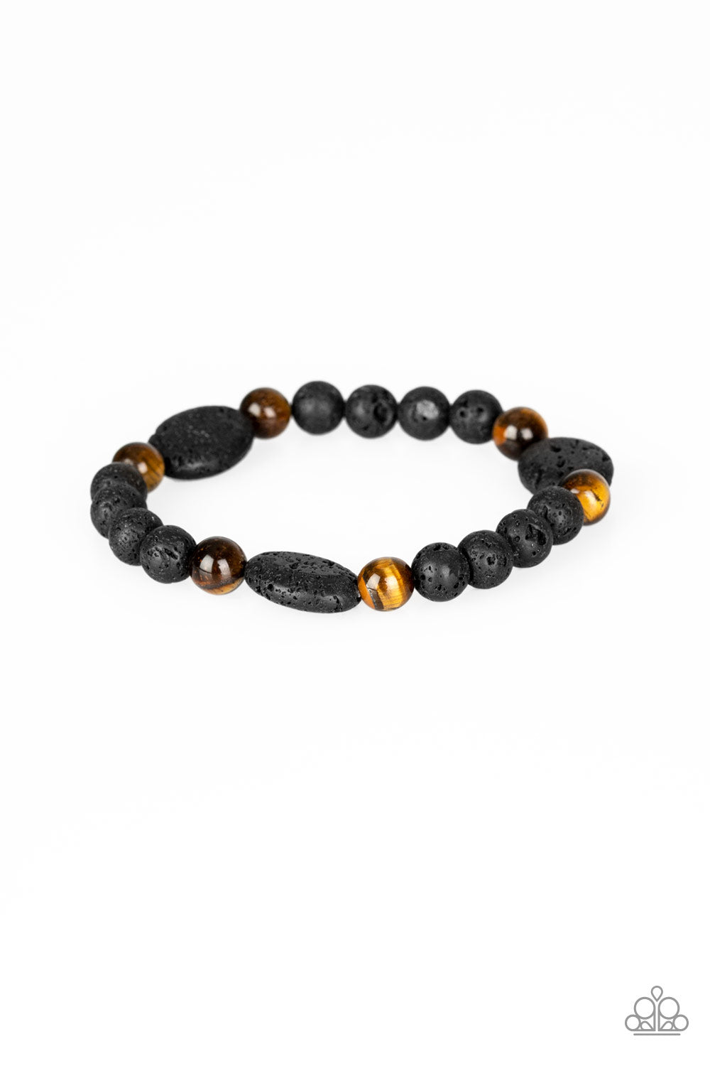 Paparazzi Accessories - A Hundred And ZEN Percent - Brown