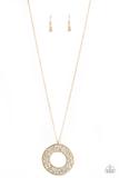 Paparazzi Accessories - Bad HEIR Day - Gold