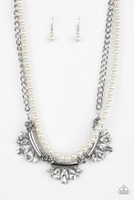 Load image into Gallery viewer, Paparazzi Accessories - Bow Before The Queen - White

