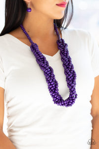 Paparazzi Accessories - Tahiti Tropic - Purple