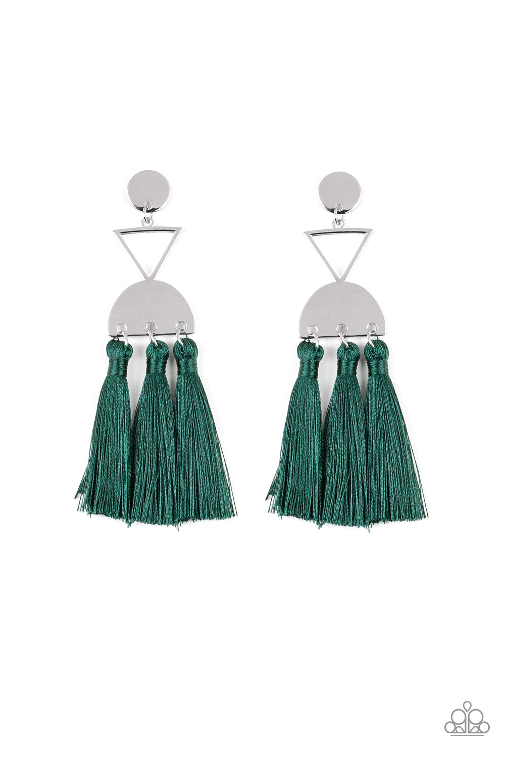 Paparazzi Accessories-Tassel Trippin - Green