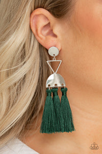 Paparazzi Accessories-Tassel Trippin - Green