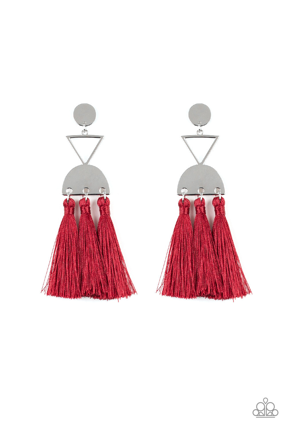 Paparazzi Accessories-Tassel Trippin - Red