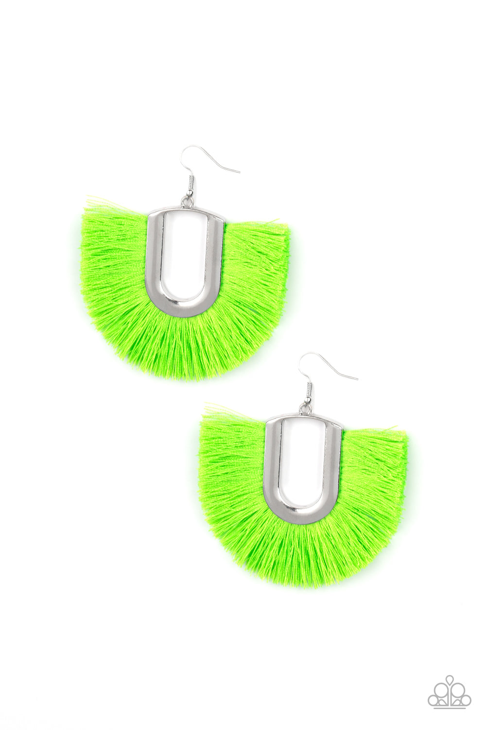 Paparazzi Accessories-Tassel Tropicana - Green