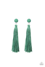 Load image into Gallery viewer, Paparazzi Accessories-Tightrope Tassel - Green
