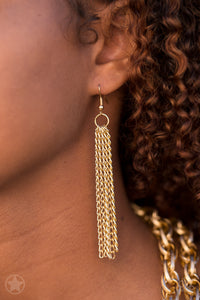 Paparazzi Accessories - SCARFed for Attention - Gold