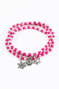 Paparazzi Accessories - Rooftop Gardens - Pink