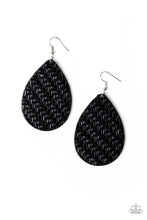 Load image into Gallery viewer, Paparazzi Accessories-Teardrop Trend - Black
