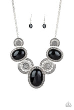 Load image into Gallery viewer, Paparazzi Accessories-The Medallion-aire - Black
