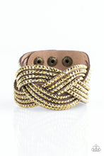 Load image into Gallery viewer, Paparazzi Accessories-Top Class Chic - Brass
