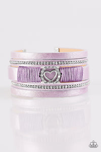 Paparazzi Accessories - It Takes Heart - Purple