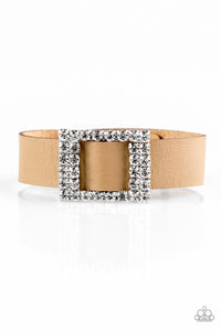 Paparazzi Accessories - Diamond Diva - Brown