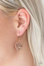 Load image into Gallery viewer, Paparazzi Accessories - Heart Heaven - Copper
