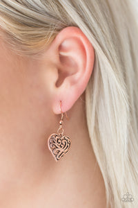 Paparazzi Accessories - Heart Heaven - Copper