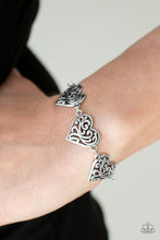 Load image into Gallery viewer, Paparazzi Accessories - Heartfelt Harmony - Silver
