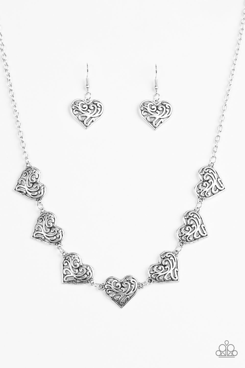 Paparazzi Accessories - Heart Heaven - Silver