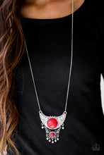 Load image into Gallery viewer, Paparazzi Accessories-Summit Style - Red
