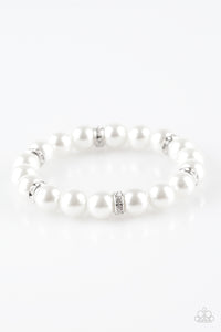 Paparazzi Accessories - Exquisitely Elite - White