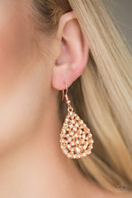 Load image into Gallery viewer, Paparazzi Accessories - Sparkle Brighter - Copper
