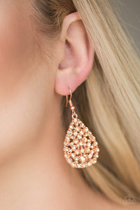 Paparazzi Accessories - Sparkle Brighter - Copper