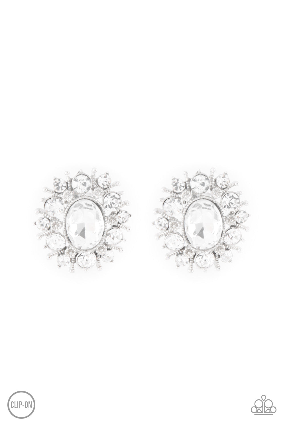 Paparazzi Accessories - Serious Star Power - White