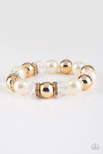 Load image into Gallery viewer, Paparazzi Accessories - Camera Chic - Gold/White
