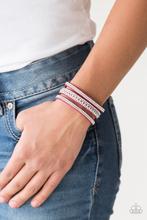 Paparazzi Accessories - Rollin' in Rhinestones - Pink