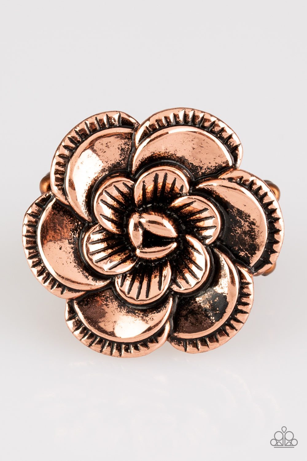 Paparazzi Accessories - FLOWERBED and Breakfast - Copper