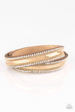 Load image into Gallery viewer, Paparazzi-Accessories-Rocker Rivalry - Gold

