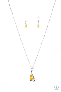 Paparazzi Accessories-Tell Me A Love Story - Yellow