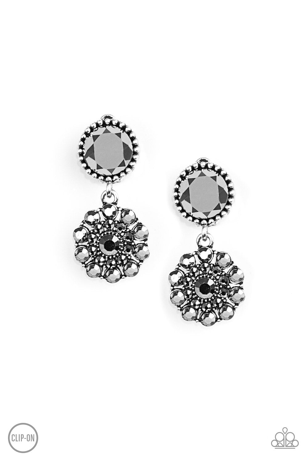 Paparazzi Accessories - Glittering Gardenias - Silver