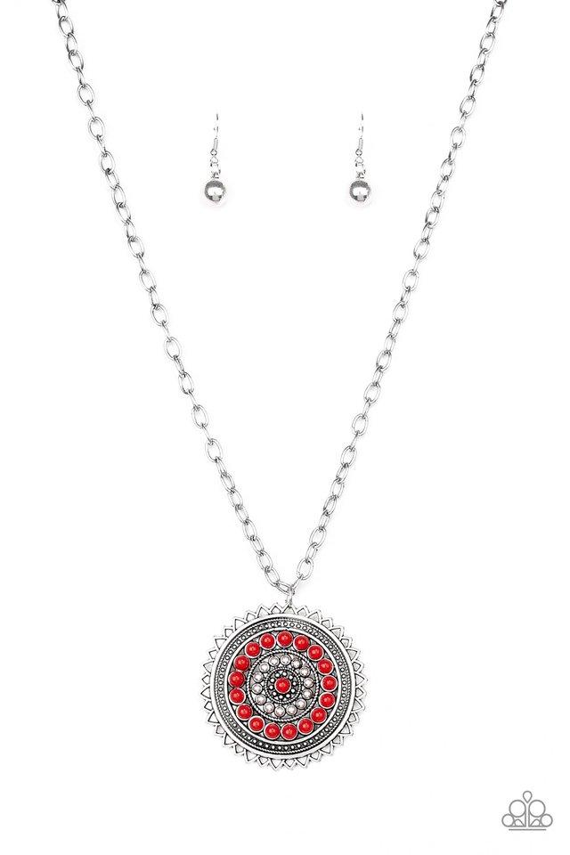 Paparazzi Accessories - Lost SOL - Red