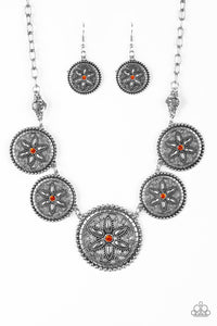 Paparazzi-Accessories-Written In The STAR LILIES - Orange