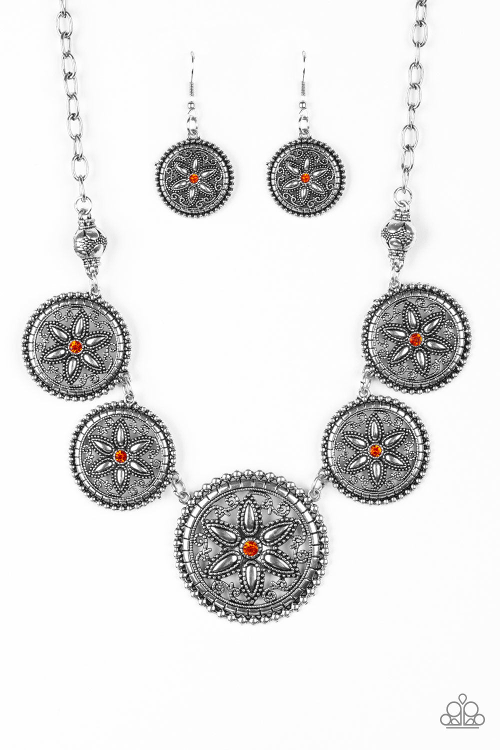 Paparazzi-Accessories-Written In The STAR LILIES - Orange