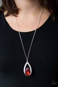 Paparazzi Accessories - Notorious Noble - Red