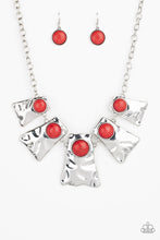 Load image into Gallery viewer, Paparazzi Accessories - Cougar - Red
