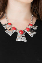 Load image into Gallery viewer, Paparazzi Accessories - Cougar - Red
