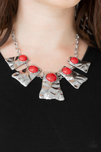 Paparazzi Accessories - Cougar - Red