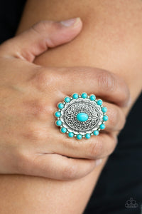 Paparazzi Accessories - Mesa Mandala - Blue