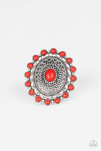 Load image into Gallery viewer, Paparazzi Accessories - Mesa Mandala - Red
