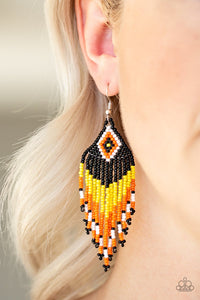 Paparazzi-Accessories-Wind Blown Wanderer - Yellow