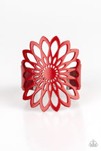 Load image into Gallery viewer, Paparazzi-Accessories-Wildly Wildflower - Red
