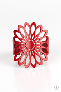 Paparazzi-Accessories-Wildly Wildflower - Red