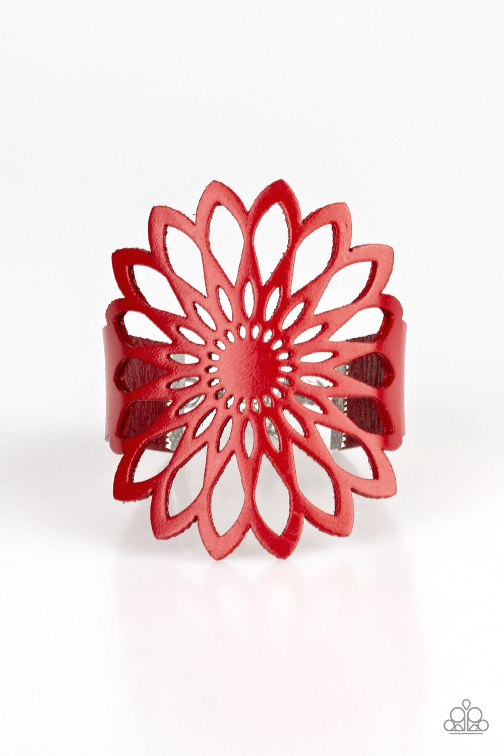 Paparazzi-Accessories-Wildly Wildflower - Red