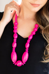 Paparazzi Accessories-Summer Breezin - Pink