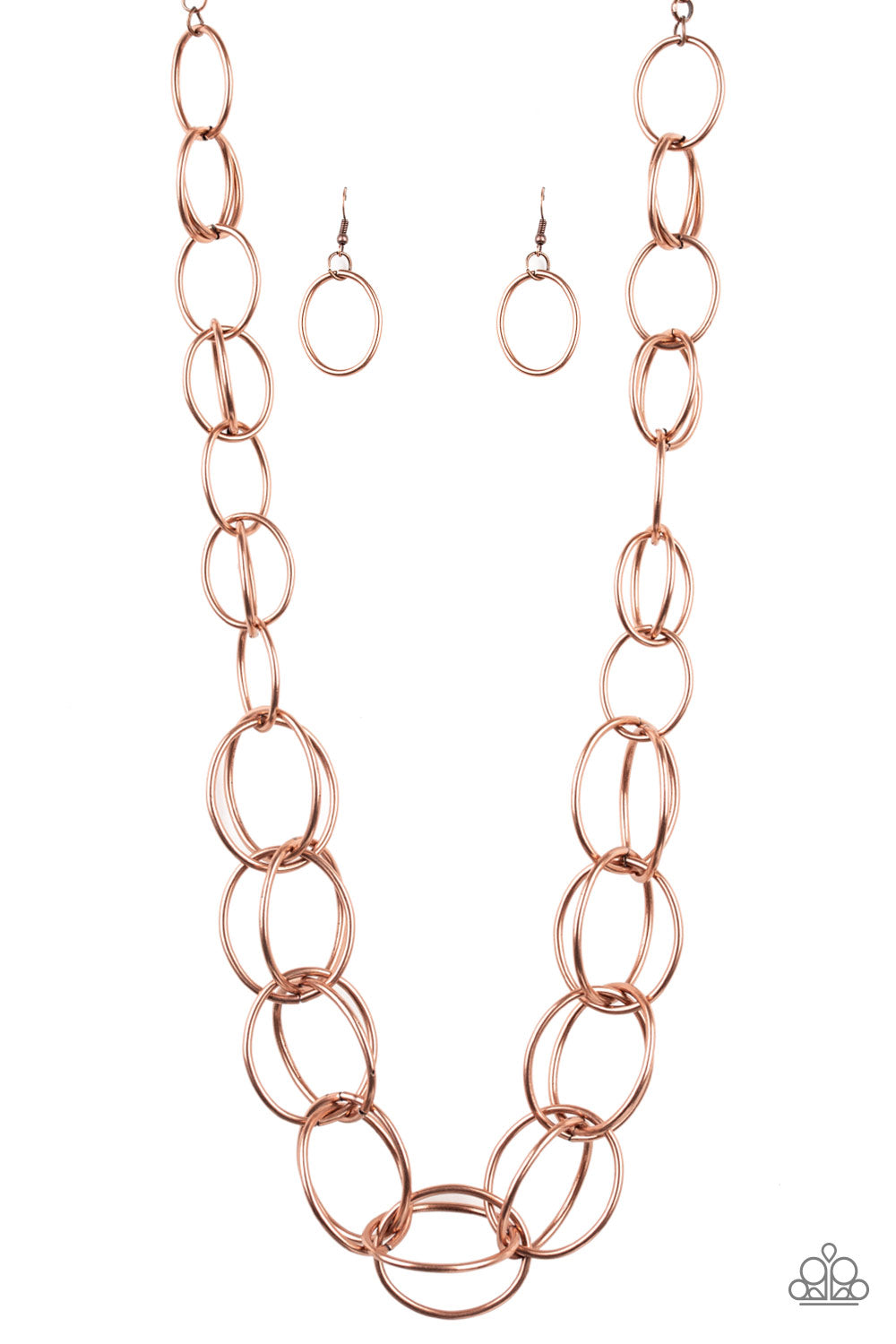 Paparazzi Accessories - Elegantly Ensnared - Copper