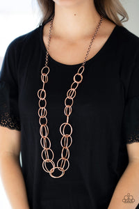 Paparazzi Accessories - Elegantly Ensnared - Copper